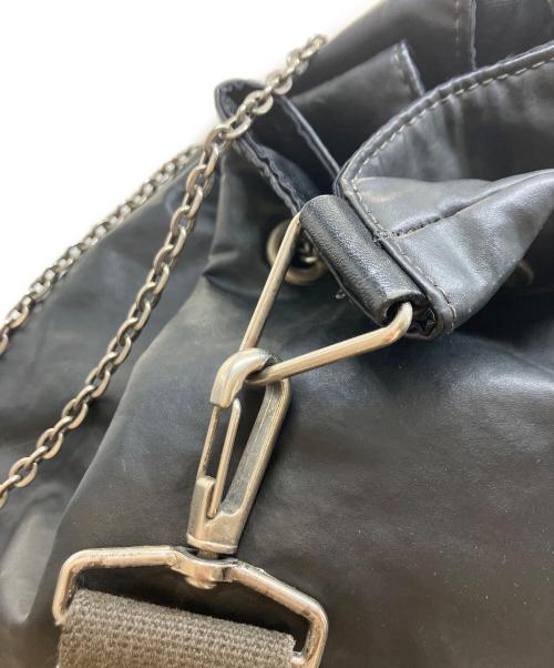 Jean Paul Gaultier homme（ジャンポールゴルチェオム）Jean Paul Gaultier homme (ジャンポールゴルチェオム) ボクサーバッグ ブラックの古着・服飾アイテム