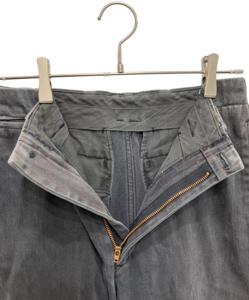 COMME des GARCONS HOMME（コムデギャルソン オム）COMME des GARCONS HOMME (コムデギャルソン オム) テーパードデニムパンツ グレー サイズ:Sの古着・服飾アイテム