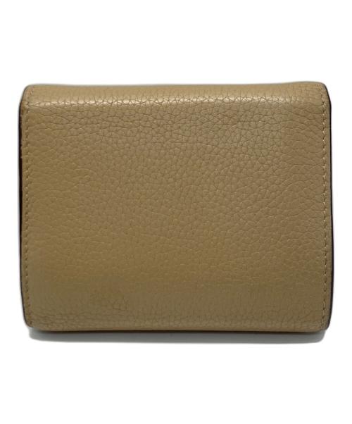 CELINE（セリーヌ）CELINE (セリーヌ) スモール フォールデッド マルチファンクション ベージュの古着・服飾アイテム