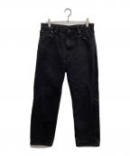 Snow peakスノーピーク）の古着「Recycled Cotton 5pkt Denim Regular」｜ブラック
