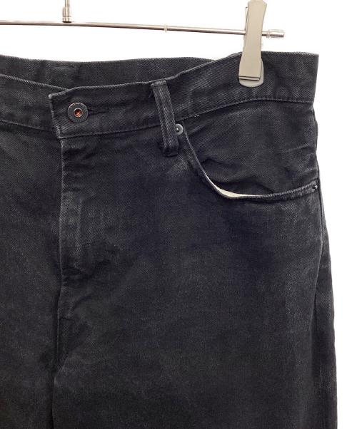 Snow peak（スノーピーク）snow peak (スノーピーク) Recycled Cotton 5pkt Denim Regular ブラック サイズ:81cm (W32)の古着・服飾アイテム