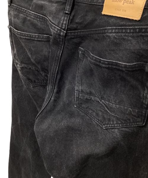 Snow peak（スノーピーク）snow peak (スノーピーク) Recycled Cotton 5pkt Denim Regular ブラック サイズ:81cm (W32)の古着・服飾アイテム