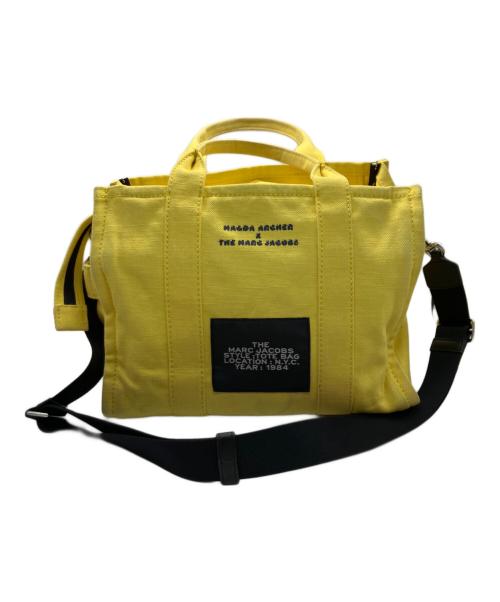 MARC JACOBS（マークジェイコブス）MARC JACOBS (マークジェイコブス) Magda Archer 2WAYトートバッグ イエローの古着・服飾アイテム