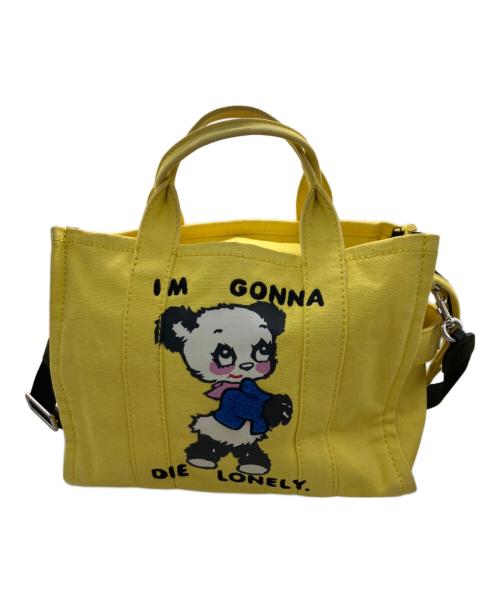 MARC JACOBS（マークジェイコブス）MARC JACOBS (マークジェイコブス) Magda Archer 2WAYトートバッグ イエローの古着・服飾アイテム