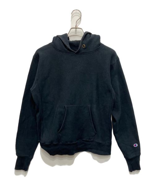 Champion REVERSE WEAVE（チャンピオン リバース ウィーブ）Champion REVERSE WEAVE (チャンピオン リバース ウィーブ) プルオーバーパーカー ネイビー サイズ:Lの古着・服飾アイテム
