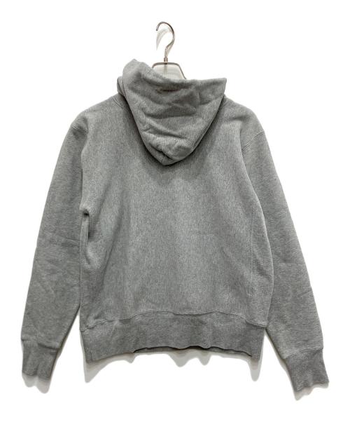 Champion REVERSE WEAVE（チャンピオン リバース ウィーブ）Champion REVERSE WEAVE (チャンピオン リバース ウィーブ) プルオーバーパーカー グレー サイズ:Lの古着・服飾アイテム