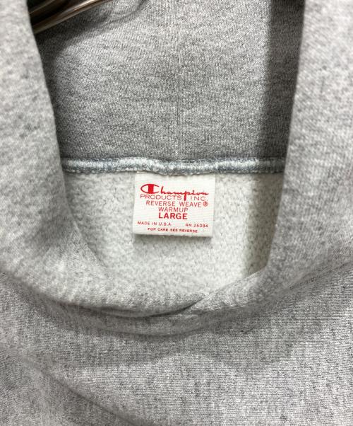 Champion REVERSE WEAVE（チャンピオン リバース ウィーブ）Champion REVERSE WEAVE (チャンピオン リバース ウィーブ) プルオーバーパーカー グレー サイズ:Lの古着・服飾アイテム