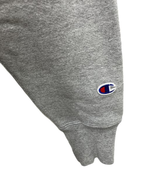 Champion REVERSE WEAVE（チャンピオン リバース ウィーブ）Champion REVERSE WEAVE (チャンピオン リバース ウィーブ) プルオーバーパーカー グレー サイズ:Lの古着・服飾アイテム