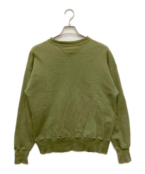 WAREHOUSE（ウエアハウス）WAREHOUSE (ウエアハウス) BEAMS PLUS (ビームスプラス) 別注両面Vスウェット カーキ サイズ:40の古着・服飾アイテム