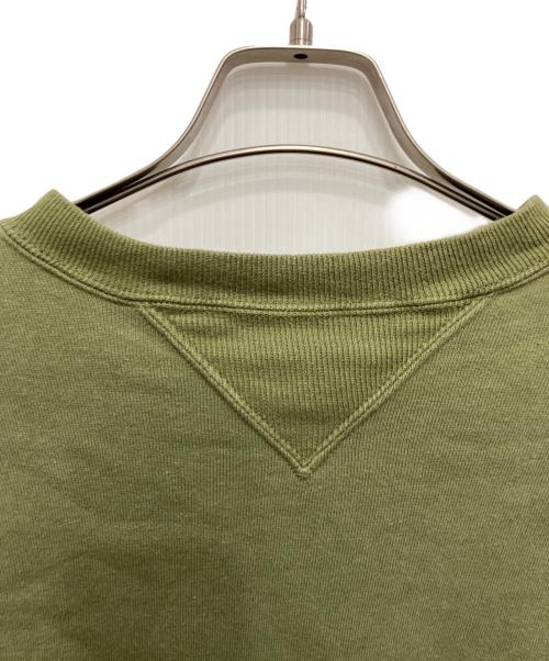 WAREHOUSE（ウエアハウス）WAREHOUSE (ウエアハウス) BEAMS PLUS (ビームスプラス) 別注両面Vスウェット カーキ サイズ:40の古着・服飾アイテム