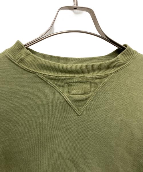 WAREHOUSE（ウエアハウス）WAREHOUSE (ウエアハウス) BEAMS PLUS (ビームスプラス) 別注両面Vスウェット カーキ サイズ:40の古着・服飾アイテム