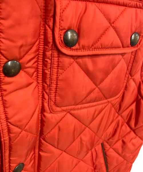 POLO RALPH LAUREN（ポロ・ラルフローレン）POLO RALPH LAUREN (ポロ・ラルフローレン) キルティングベスト オレンジ サイズ:Mの古着・服飾アイテム