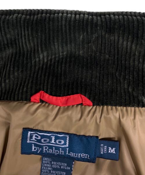 POLO RALPH LAUREN（ポロ・ラルフローレン）POLO RALPH LAUREN (ポロ・ラルフローレン) キルティングベスト オレンジ サイズ:Mの古着・服飾アイテム