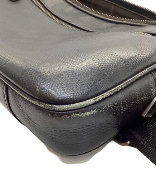 LOUIS VUITTON（ルイ ヴィトン）LOUIS VUITTON (ルイ ヴィトン) ダミエ・アンフィニ アンブレールクロスボディバッグ ブラックの古着・服飾アイテム