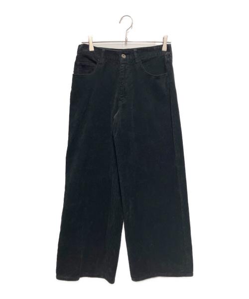 ATTISESSION（アティセッション）ATTISESSION (アティセッション) コーデュロイパンツ ブラック サイズ:36の古着・服飾アイテム