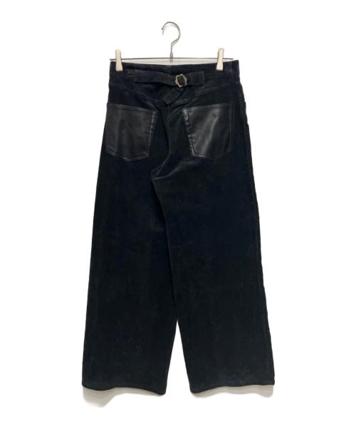 ATTISESSION（アティセッション）ATTISESSION (アティセッション) コーデュロイパンツ ブラック サイズ:36の古着・服飾アイテム