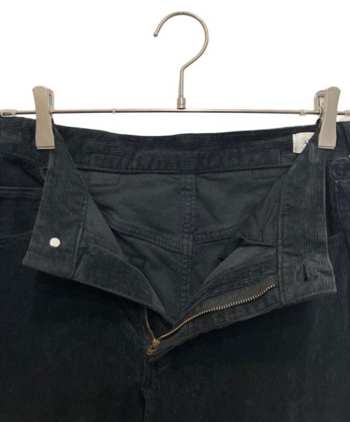 ATTISESSION（アティセッション）ATTISESSION (アティセッション) コーデュロイパンツ ブラック サイズ:36の古着・服飾アイテム