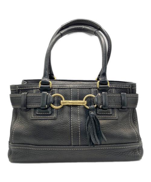 COACH（コーチ）COACH (コーチ) ハンドバッグ ブラックの古着・服飾アイテム