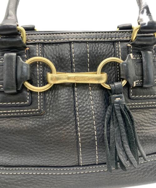 COACH（コーチ）COACH (コーチ) ハンドバッグ ブラックの古着・服飾アイテム