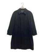LIMITED EDITIONリミテッドエディション）の古着「カシミヤステンカラーコート」｜ブラック