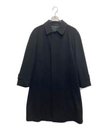 LIMITED EDITION（リミテッドエディション）の古着「カシミヤステンカラーコート」｜ブラック