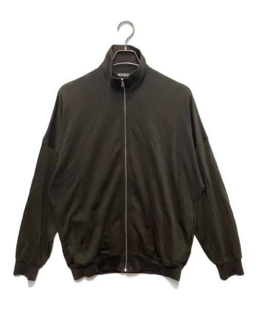AURALEE（オーラリー）AURALEE (オーラリー) SUPER HIGH GAUGE SWEAT ZIP BLOUSON カーキ サイズ:3の古着・服飾アイテム