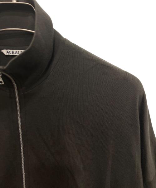 AURALEE（オーラリー）AURALEE (オーラリー) SUPER HIGH GAUGE SWEAT ZIP BLOUSON カーキ サイズ:3の古着・服飾アイテム