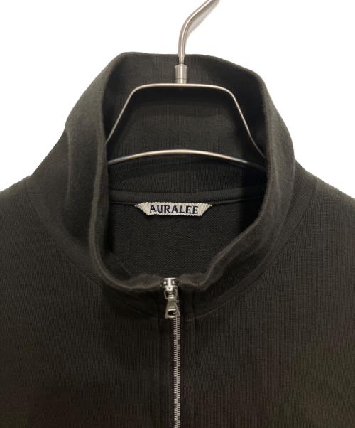 AURALEE（オーラリー）AURALEE (オーラリー) SUPER HIGH GAUGE SWEAT ZIP BLOUSON カーキ サイズ:3の古着・服飾アイテム