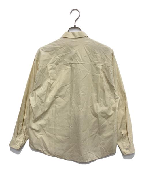 AURALEE（オーラリー）AURALEE (オーラリー) WASHED FINX TWILL BIG SHIRT ベージュ サイズ:3の古着・服飾アイテム