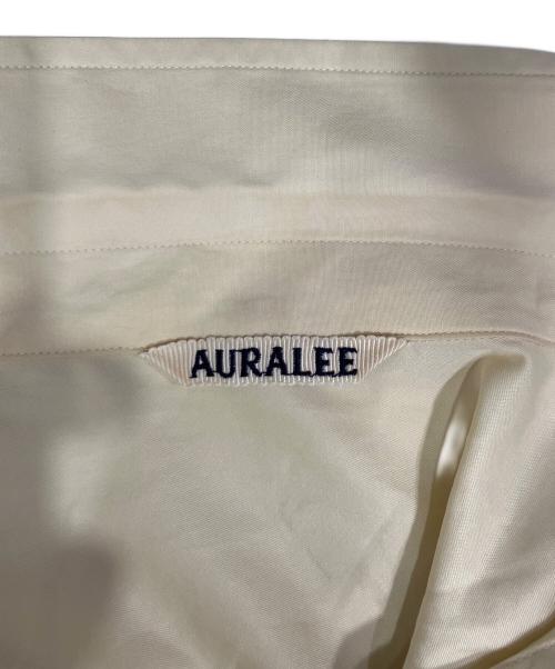 AURALEE（オーラリー）AURALEE (オーラリー) WASHED FINX TWILL BIG SHIRT ベージュ サイズ:3の古着・服飾アイテム
