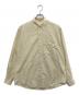 AURALEE（オーラリー）の古着「WASHED FINX TWILL BIG SHIRT」｜ベージュ