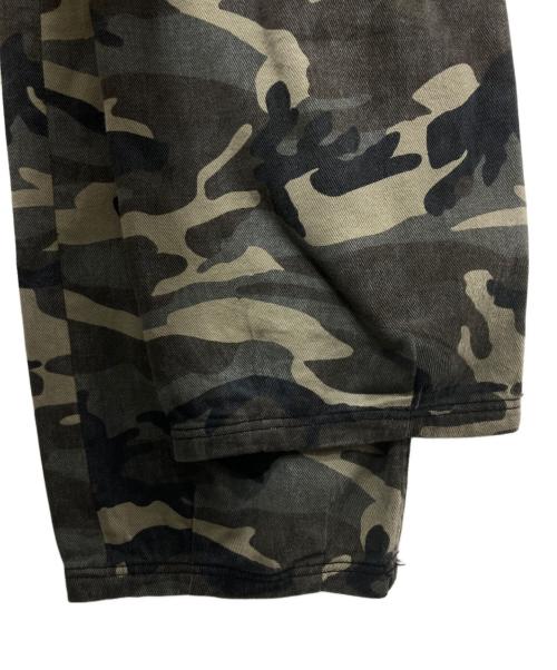 X-GIRL（エックスガール）X-girl (エックスガール) FADED CAMO LAYERED PANTS ブラック サイズ:Sの古着・服飾アイテム