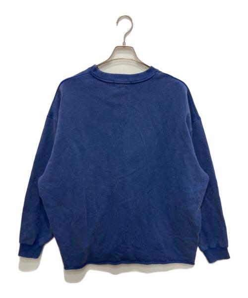 WIND AND SEA（ウィンダンシー）WIND AND SEA (ウィンダンシー) Big Sea Crewneck Sweatshirt ブルー サイズ:XLの古着・服飾アイテム