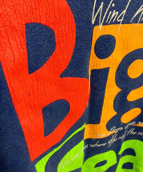 WIND AND SEA（ウィンダンシー）WIND AND SEA (ウィンダンシー) Big Sea Crewneck Sweatshirt ブルー サイズ:XLの古着・服飾アイテム
