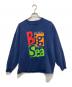 WIND AND SEA（ウィンダンシー）の古着「Big Sea Crewneck Sweatshirt」｜ブルー