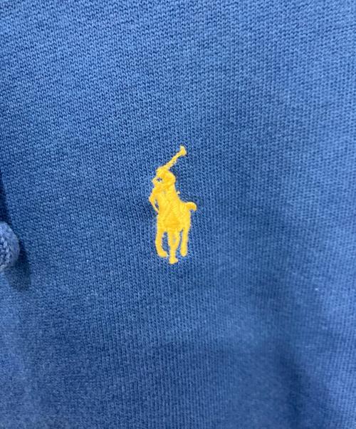 POLO RALPH LAUREN（ポロ・ラルフローレン）POLO RALPH LAUREN (ポロ・ラルフローレン) ポニー刺繍ジップパーカー ブルー サイズ:Sの古着・服飾アイテム