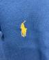 中古・古着 POLO RALPH LAUREN (ポロ・ラルフローレン) ポニー刺繍ジップパーカー ブルー サイズ:S：7000円
