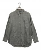 RALPH LAURENラルフローレン）の古着「グレンチェックシャツ」｜グレー