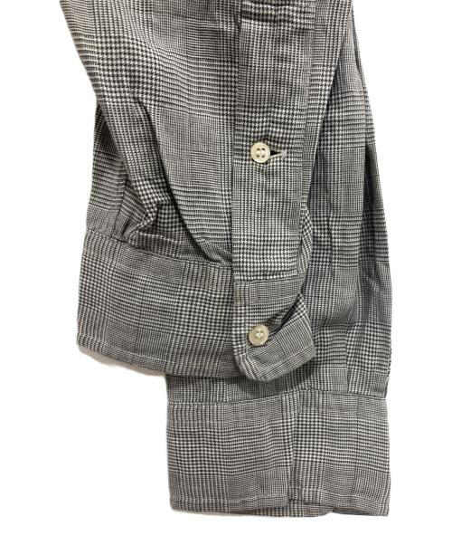 RALPH LAUREN（ラルフローレン）RALPH LAUREN (ラルフローレン) グレンチェックシャツ グレー サイズ:Lの古着・服飾アイテム