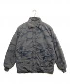 stussyステューシー）の古着「リバーシブル中綿ジャケット」｜グレー