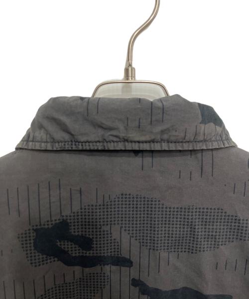 stussy（ステューシー）stussy (ステューシー) リバーシブル中綿ジャケット グレー サイズ:Sの古着・服飾アイテム