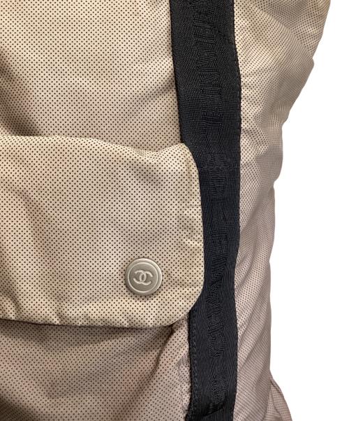 CHANEL（シャネル）CHANEL (シャネル) スポーツライン ナイロントートバッグ ベージュの古着・服飾アイテム