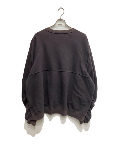 HONO（ホノ）HONO (ホノ) シャーリングスウェットシャツチャコール ブラウン サイズ:freeの古着・服飾アイテム