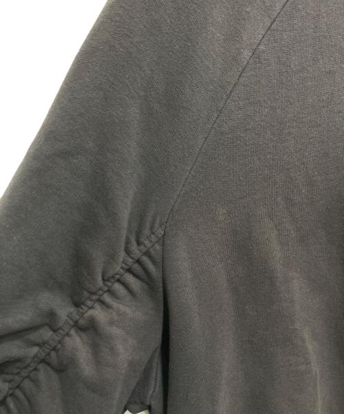 HONO（ホノ）HONO (ホノ) シャーリングスウェットシャツチャコール ブラウン サイズ:freeの古着・服飾アイテム