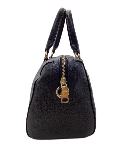 COACH（コーチ）COACH (コーチ) サッチェルショルダーバッグ ブラックの古着・服飾アイテム