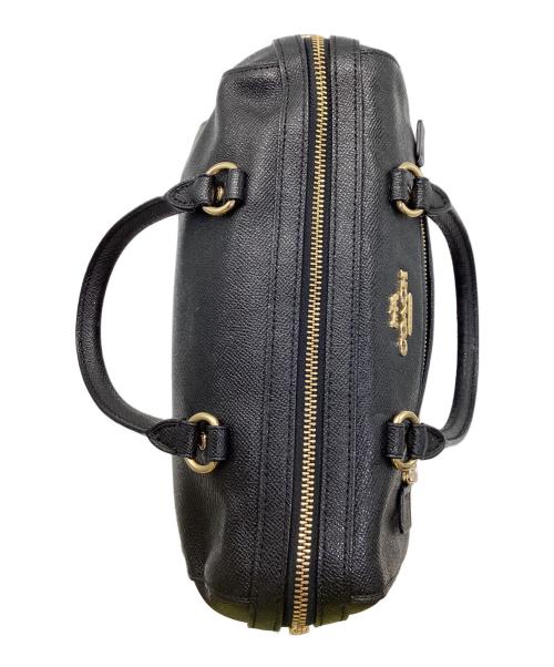 COACH（コーチ）COACH (コーチ) サッチェルショルダーバッグ ブラックの古着・服飾アイテム