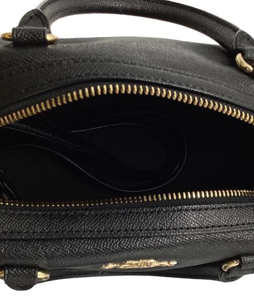 COACH（コーチ）COACH (コーチ) サッチェルショルダーバッグ ブラックの古着・服飾アイテム