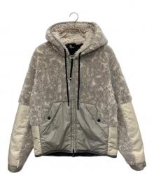 MONCLER GRENOBLE（モンクレール グルノーブル）の古着「ボアフリースジャケット」｜グレー
