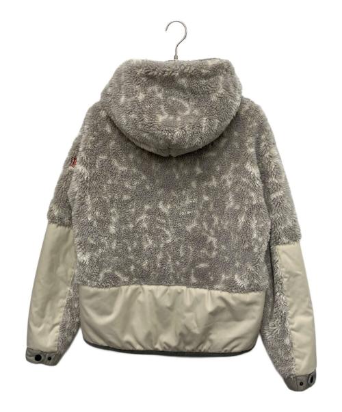 MONCLER GRENOBLE（モンクレール グルノーブル）MONCLER GRENOBLE (モンクレール グルノーブル) ボアフリースジャケット グレー サイズ:Lの古着・服飾アイテム