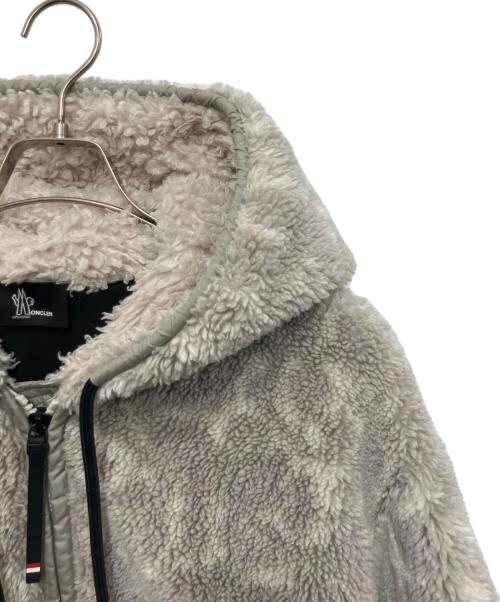 MONCLER GRENOBLE（モンクレール グルノーブル）MONCLER GRENOBLE (モンクレール グルノーブル) ボアフリースジャケット グレー サイズ:Lの古着・服飾アイテム